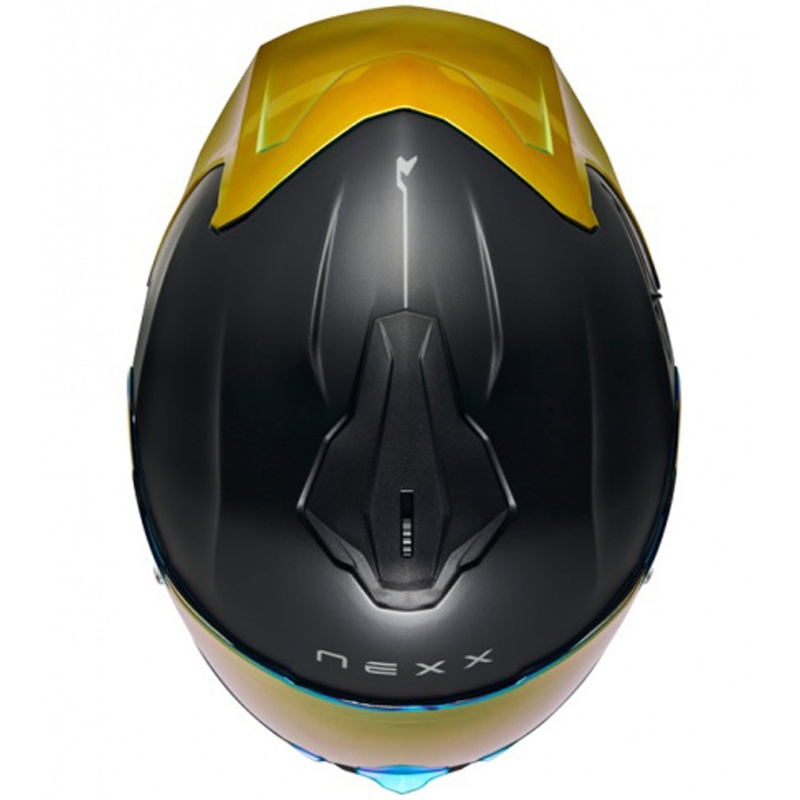 Integrální helma na motorku NEXX Y.100R Subsonic matná černo-červená - II. jakost výprodej