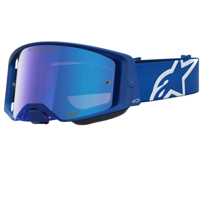 Motokrosové brýle Alpinestars Supertech Vesta modro-bílé
