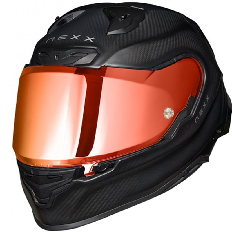 Integrální helma na motorku Nexx X.R3R Zero PRO 2 Carbon MT matná červená výprodej - II. jakost