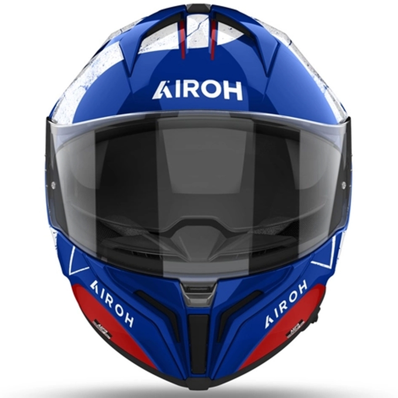 Integrální helma na motorku Airoh MATRYX Scope modro-červená
