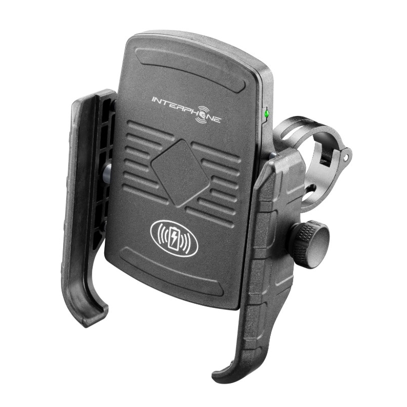 Univerzální držák na mobilní telefony Interphone Motocrab s bezdrátovým nabíjením