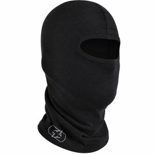 Kukla na motorku Oxford Balaclava Deluxe Merino vlna černá