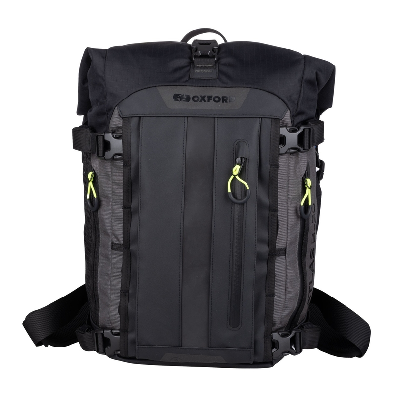 Moto brašna Oxford Atlas B-20 Advanced Backpack 20 l šedá - II. jakost