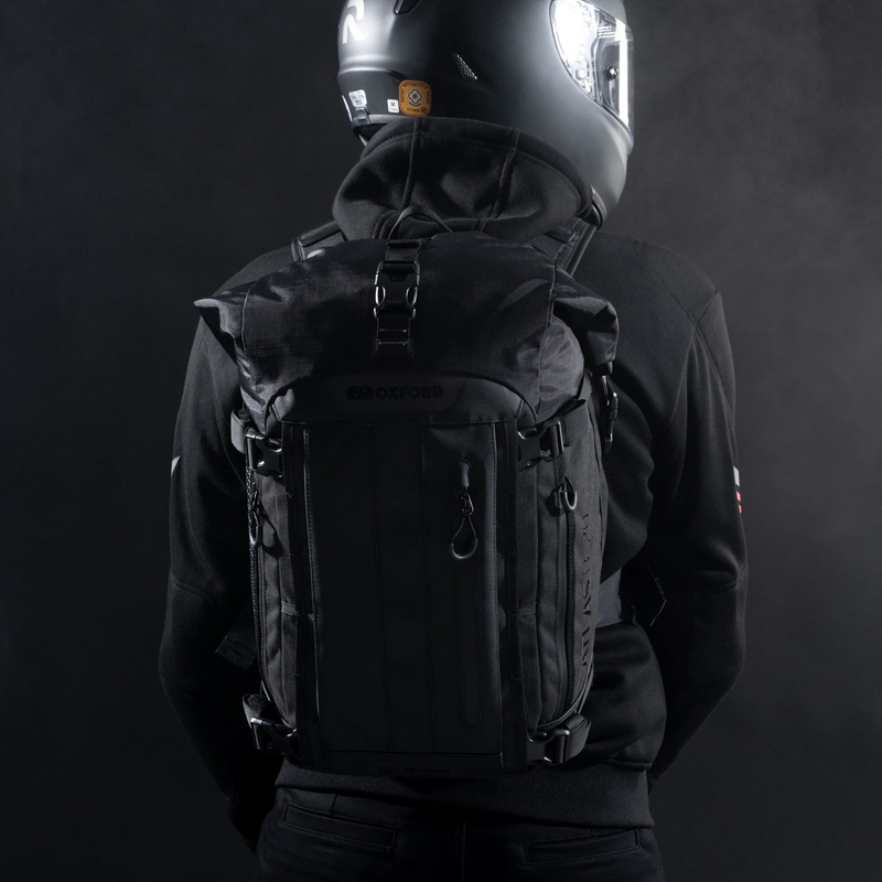 Moto brašna Oxford Atlas B-20 Advanced Backpack 20 l šedá - II. jakost