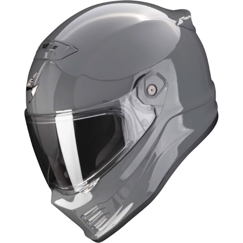 Integrální helma na motorku SCORPION COVERT FX cementová šedá - II. jakost
