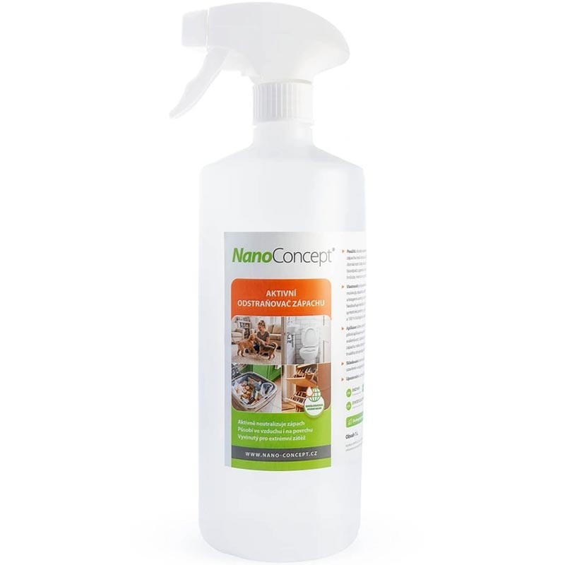 Aktivní odstraňovač zápachu NanoConcept 1000 ml