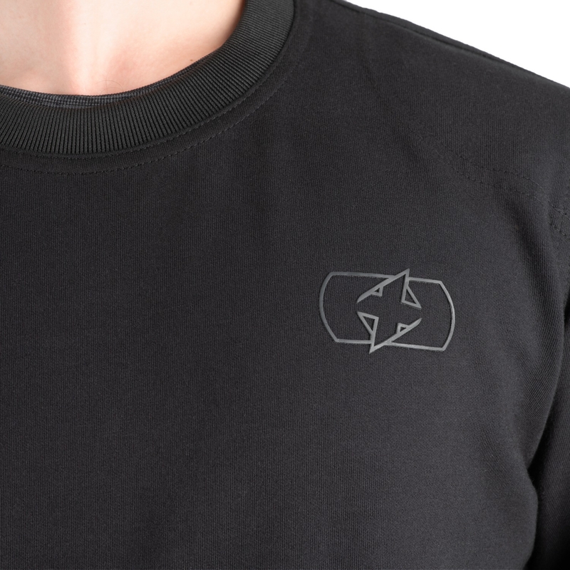 Mikina na motorku Oxford Armoulite AA Sweatshirt černá