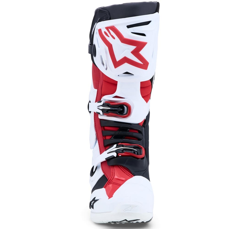Motokrosové boty Alpinestars TECH 10 bílo-černo-červené