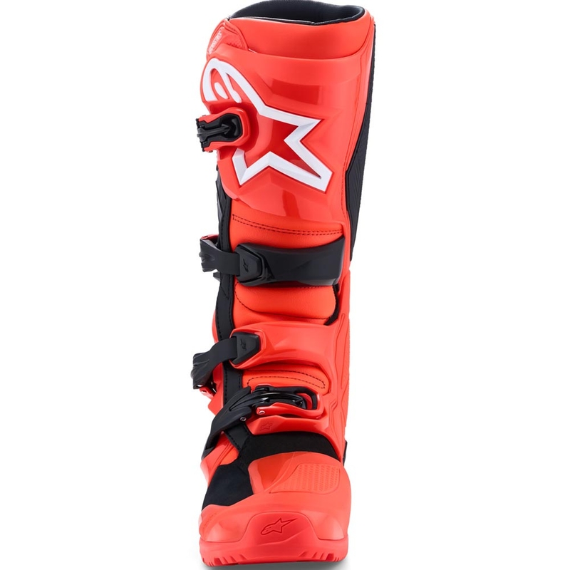 Boty na motorku Alpinestars TECH 7 Enduro fluo červeno-černé