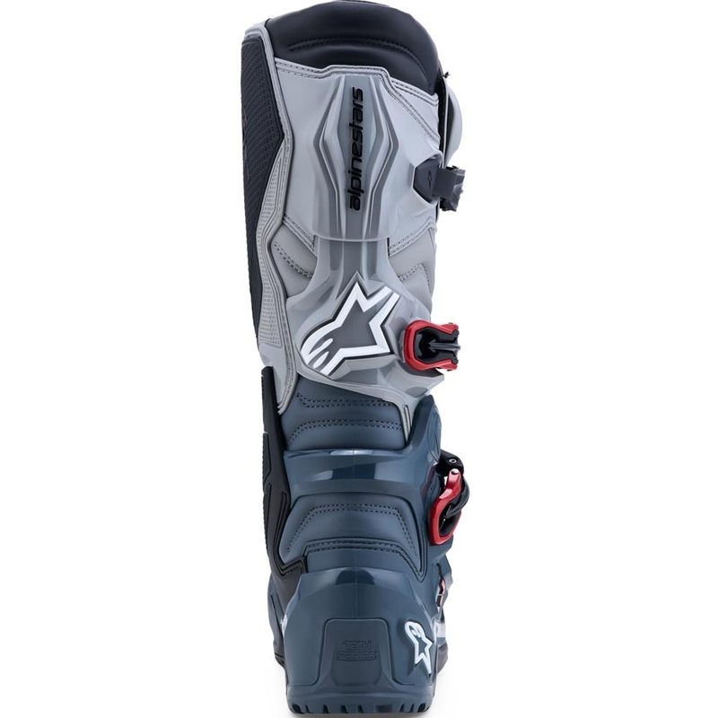 Boty na motorku Alpinestars TECH 7 Enduro Drystar tmavě šedo-světle šedo-červené