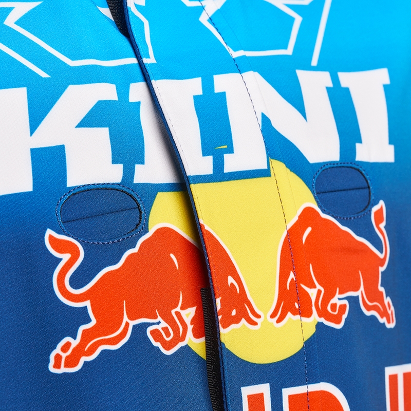 Motokrosová bunda KINI Red Bull 1.0 Rallye modro-oranžová