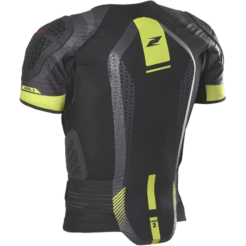 Chránič Zandona Netcube Vest Pro X8 černo-fluo žlutý 180-189 cm