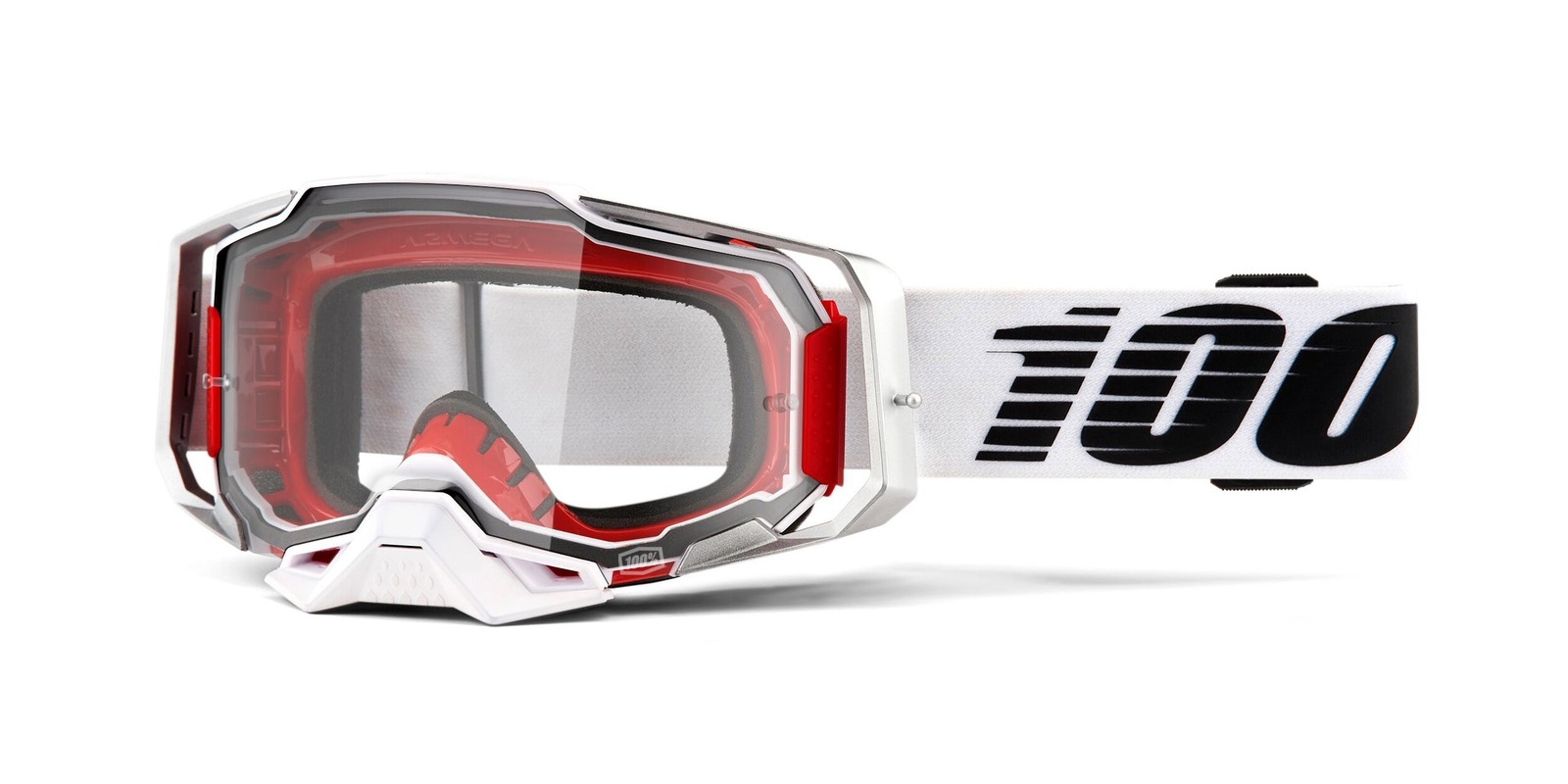 Motokrosové brýle 100% ARMEGA Lightsaber (čiré plexi)