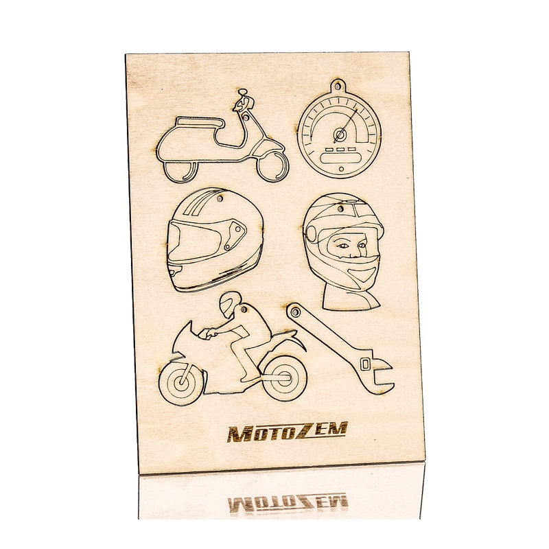 Dřevěné ozdoby MotoZem výprodej