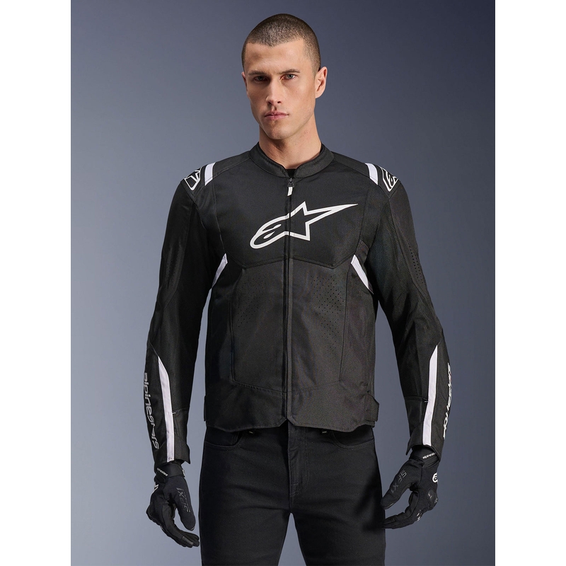 Bunda na motorku Alpinestars T-SPS Air V2 černo-bílá