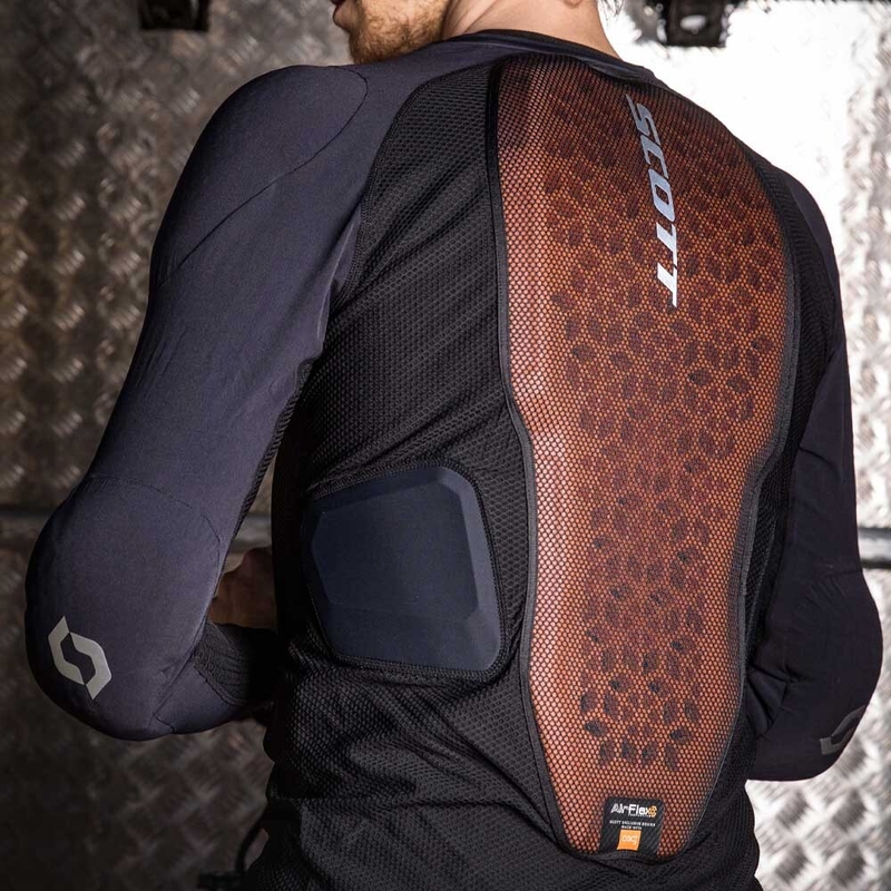 Chránič těla SCOTT Softcon Air černo-šedý