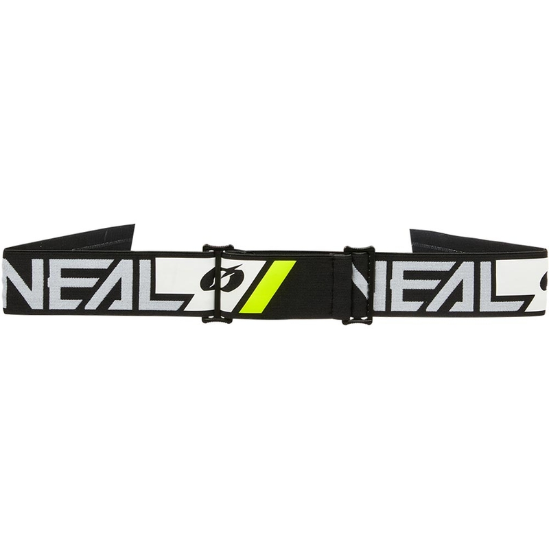 Motokrosové brýle O´Neal B-55 Cram černo-bílé se zrcadlově zlatým plexi