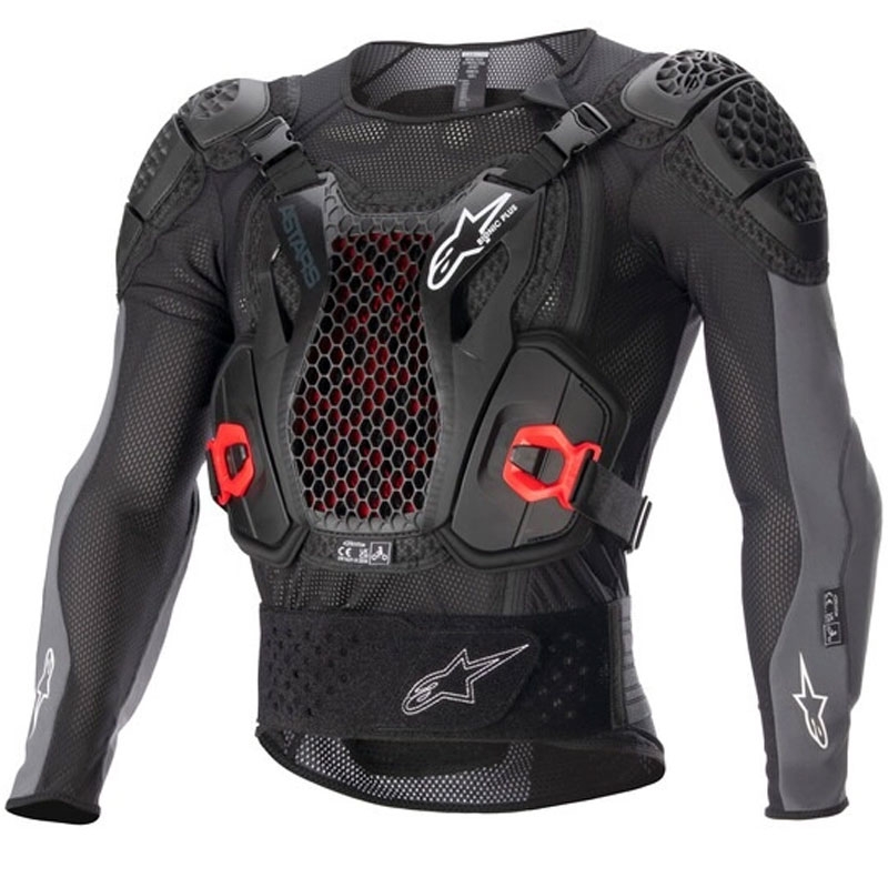 Chránič těla Alpinestars Bionic Plus 2 černo-šedo-červený