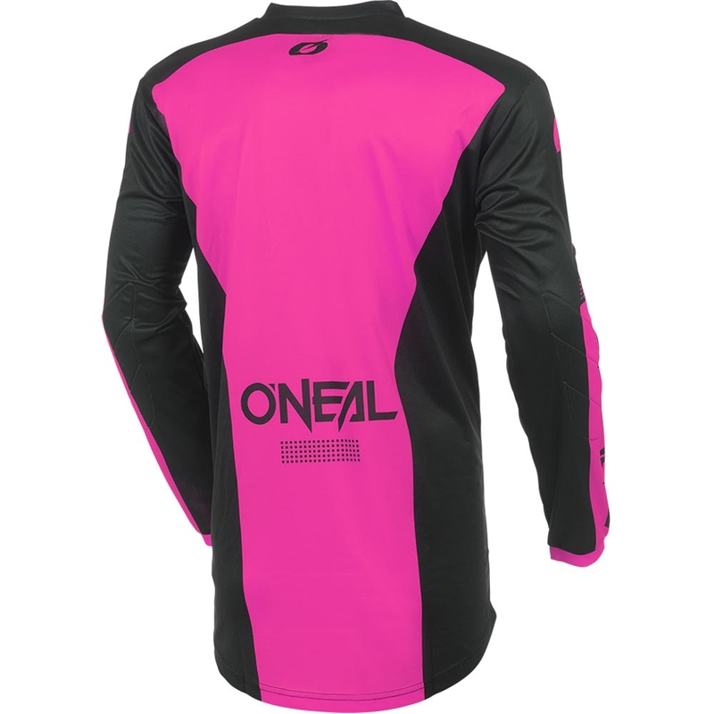 Dámský motokrosový dres O'Neal Element Racewear černo-růžový