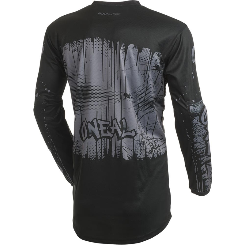 Motokrosový dres O'Neal Element Rancid černo-šedý