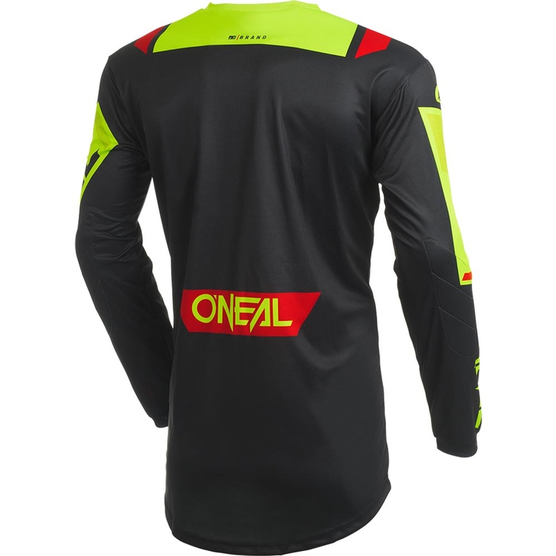 Motokrosový dres O'Neal Element Factor černo-neonově žlutý