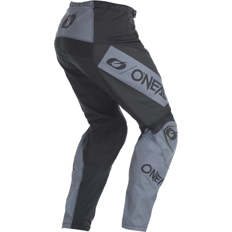 Motokrosové kalhoty O'Neal Element Racewear černo-šedé