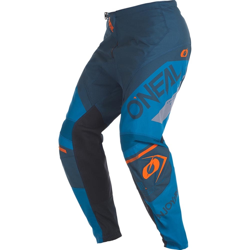 Motokrosové kalhoty O'Neal Element Factor modro-oranžové