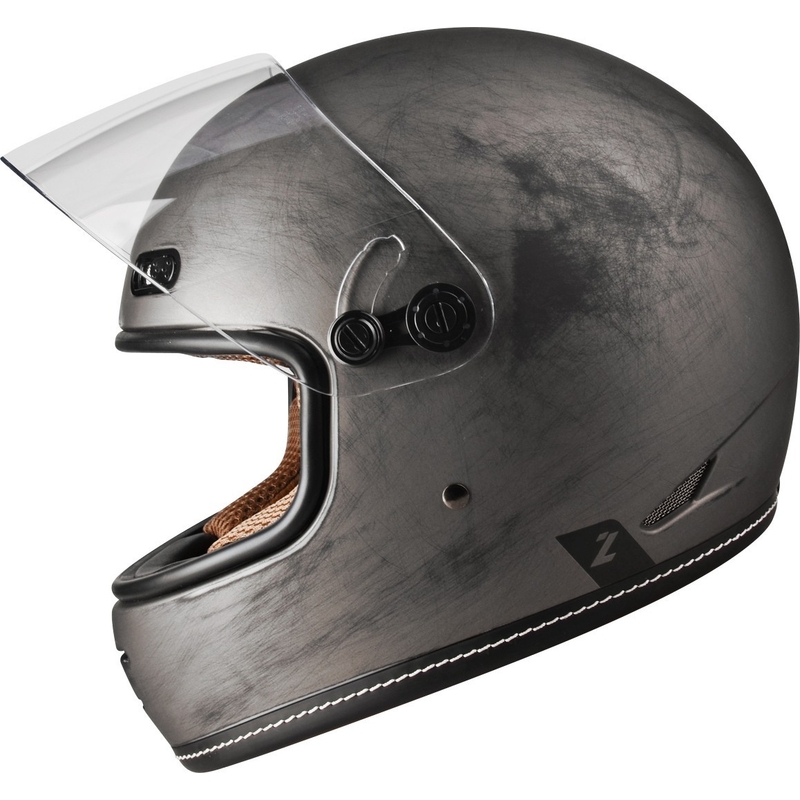 Integrální přilba na motorku Lazer Oroshi Cafe Racer černo-hnědá výprodej