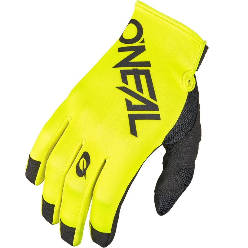 Motokrosové rukavice O´Neal Mayhem Rider fluo žluté