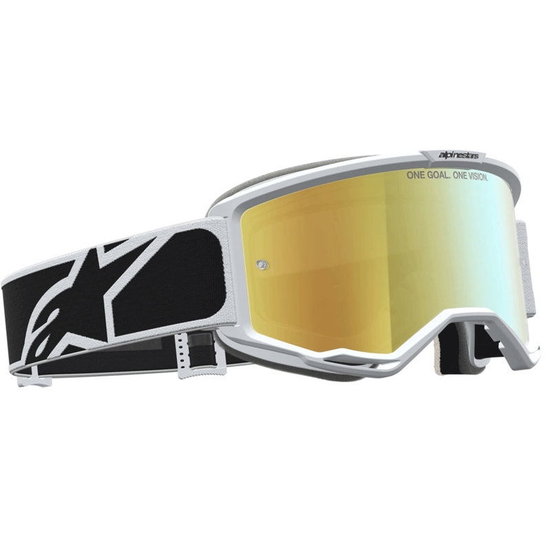 Motokrosové brýle Alpinestars Vision 5 Rora černo-bílé