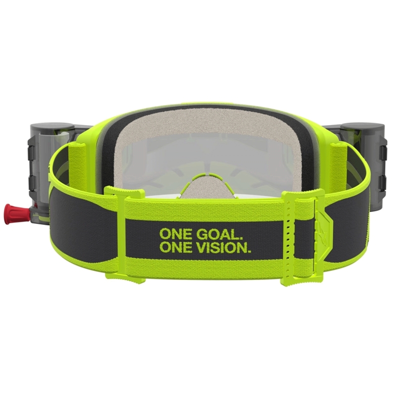 Motokrosové brýle Alpinstars Vision 5 Rora Roll-Off fluo žluto-černé