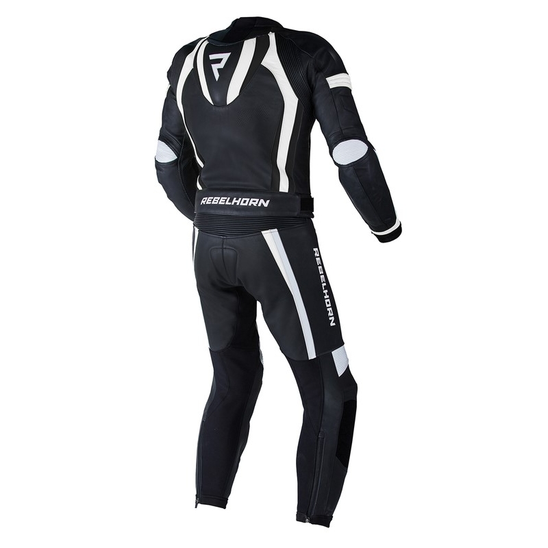 Kombinéza na motorku Rebelhorn Piston II PRO černo-bílá výprodej