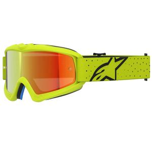 Dětské motokrosové brýle Alpinestars Vision Youth Vesta fluo žluto-černé