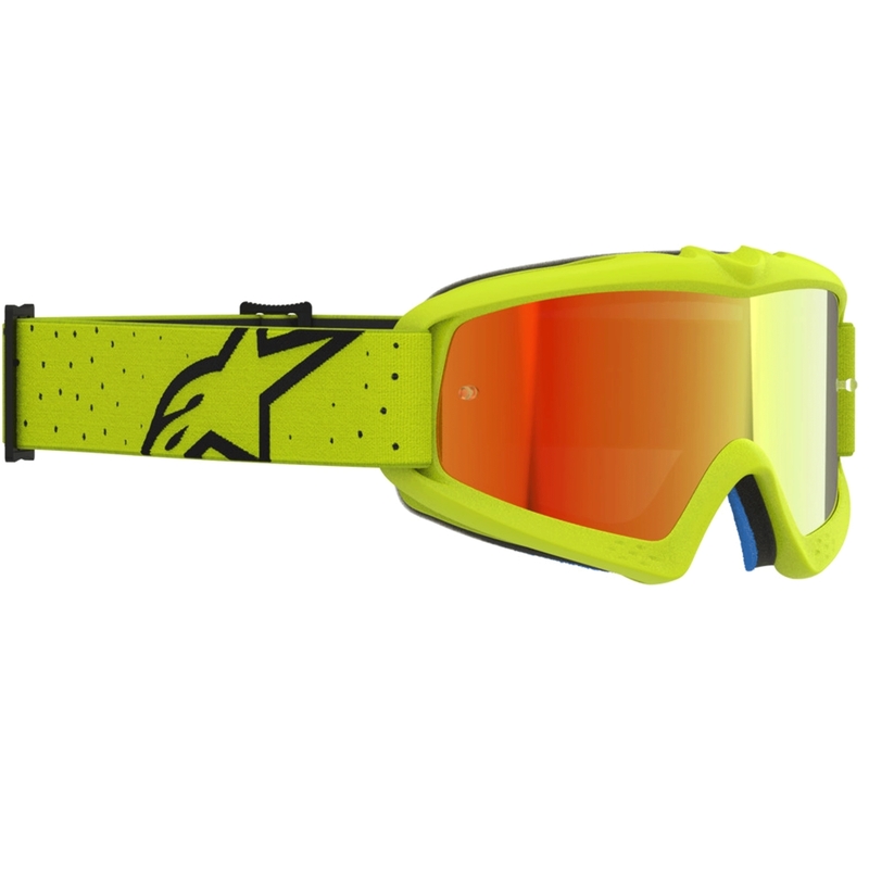 Dětské motokrosové brýle Alpinestars Vision Youth Vesta fluo žluto-černé