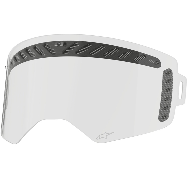 Čiré plexi Modulator Vented pro brýle Alpinestars Supertech
