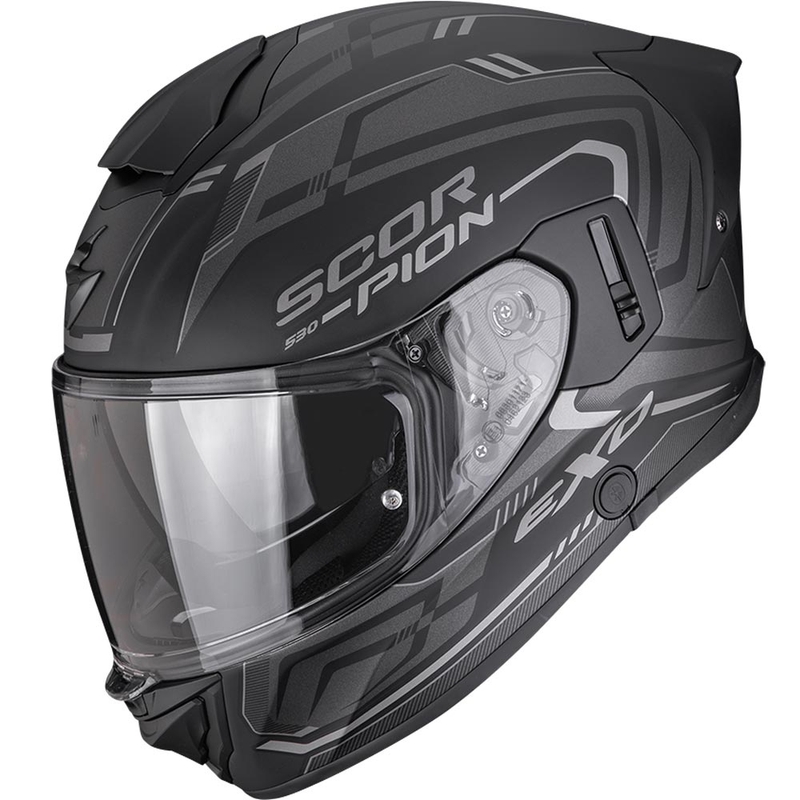 Integrální helma na motorku Scorpion EXO-530 Air Slope matná černo-stříbrná