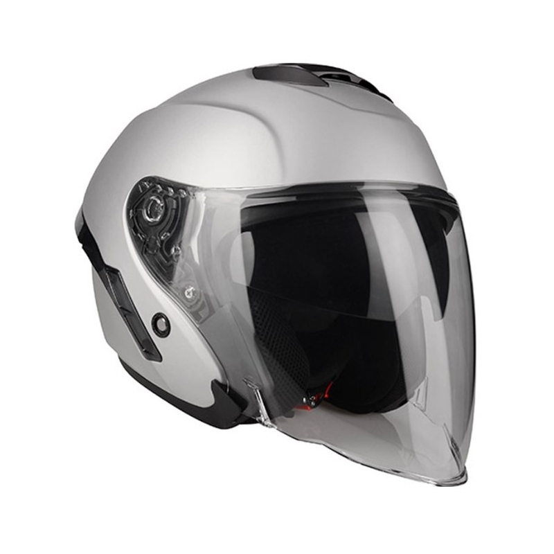 Otevřená přilba na motorku Lazer Tango S Z-Line stříbrná matná