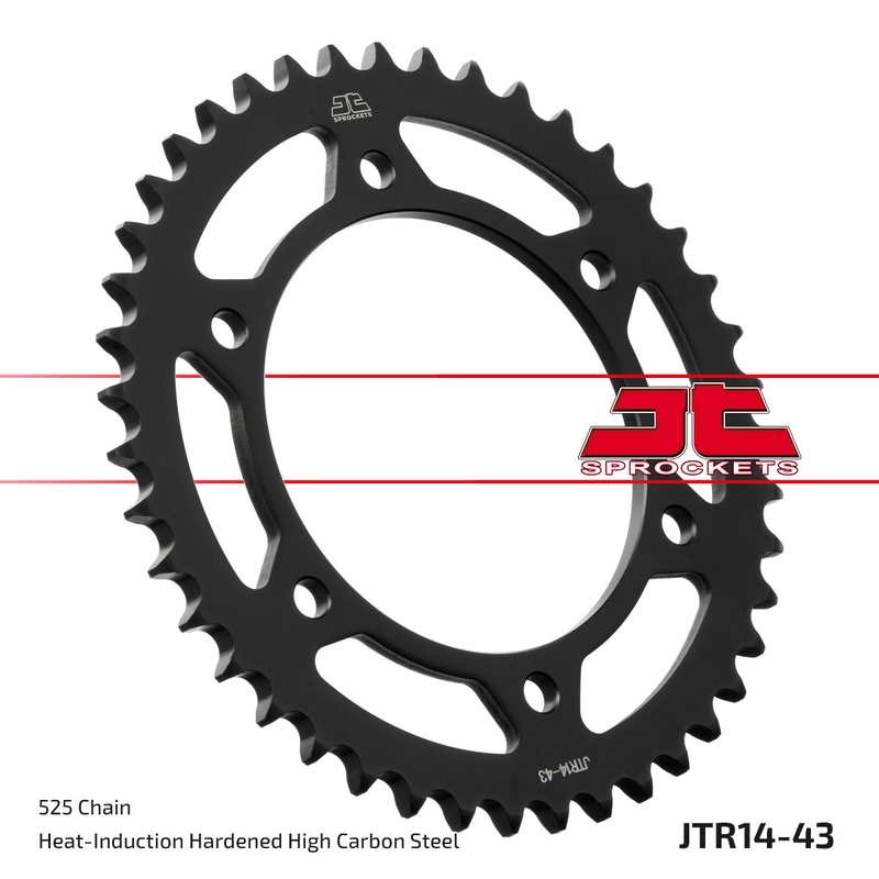Řetězová rozeta JT 43 zubů, 525