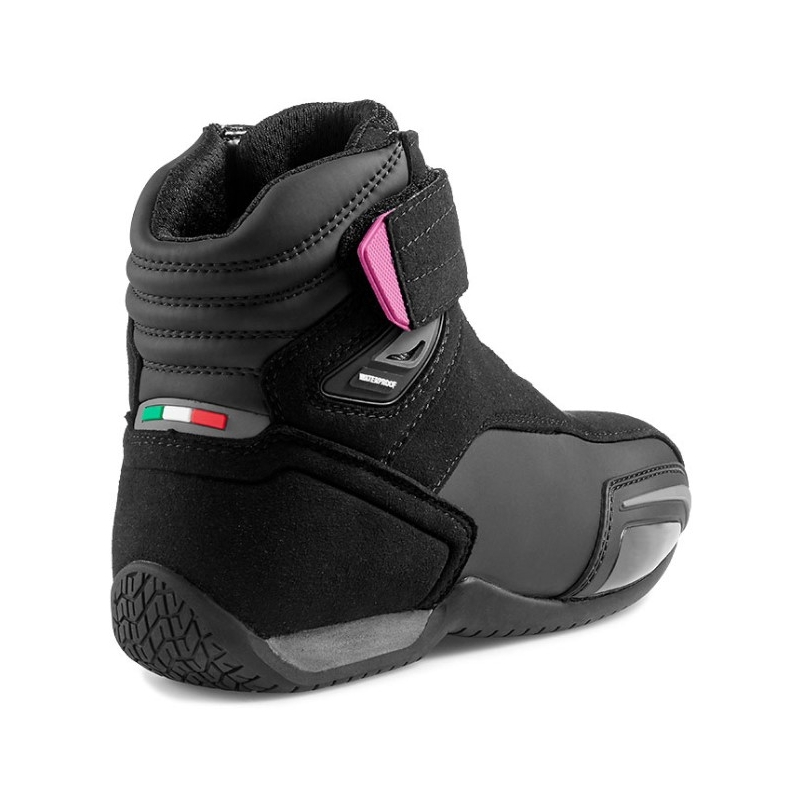 Dámské boty na motorku Stylmartin Vector WP černo-růžové