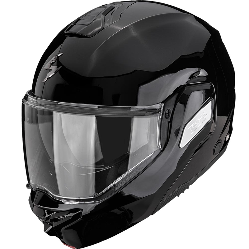 Překlápěcí helma na motorku Scorpion EXO-TECH II Solid černá