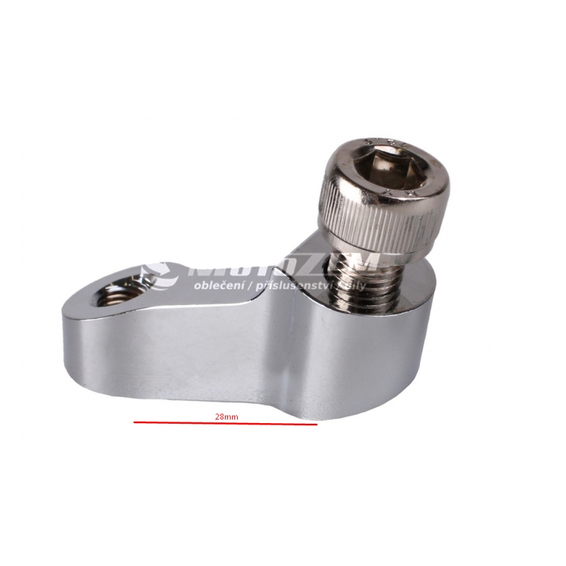 Univerzální adaptér pro rozšíření zrcátek R-TOOL M10 chrom