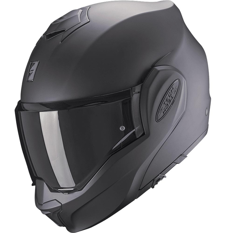Překlápěcí helma na motorku Scorpion EXO-TECH Lite Solid matná černá