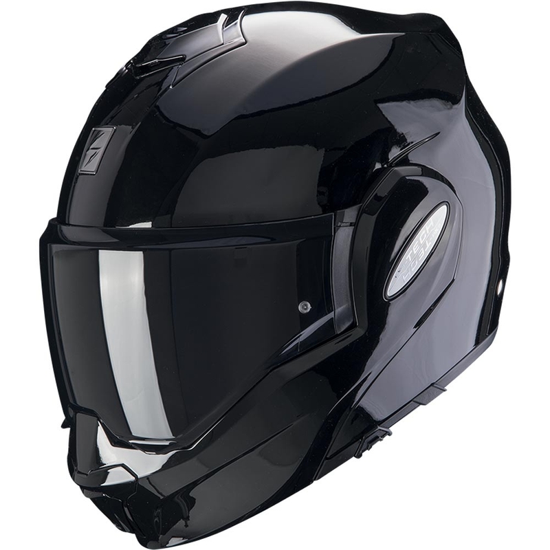 Překlápěcí helma na motorku Scorpion EXO-TECH Lite Solid černá