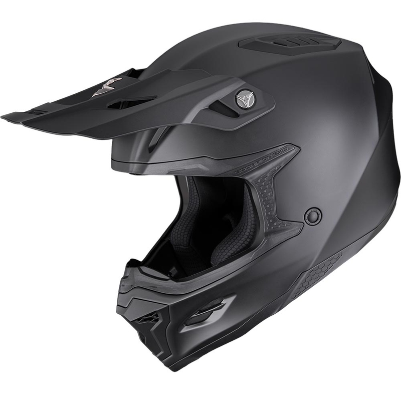 Motokrosová helma Scorpion SMX-10 Solid matná černá