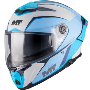 Integrální helma na motorku MT Thunder 4 R SV Wind Tunnel C7 matná modro-šedá