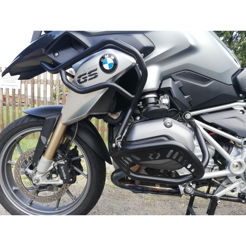 Ochranné rámy motoru RDMOTO matná černá vrchní a spodní pro BMW R 1200 GS 2013-2019