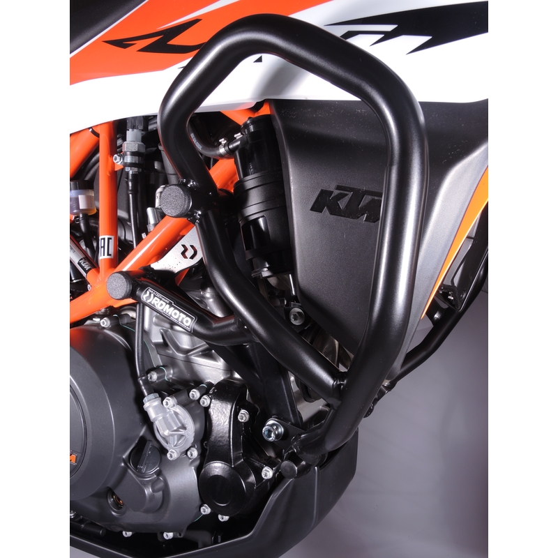 Ochranné rámy motoru RDMOTO matná černá vrchní
