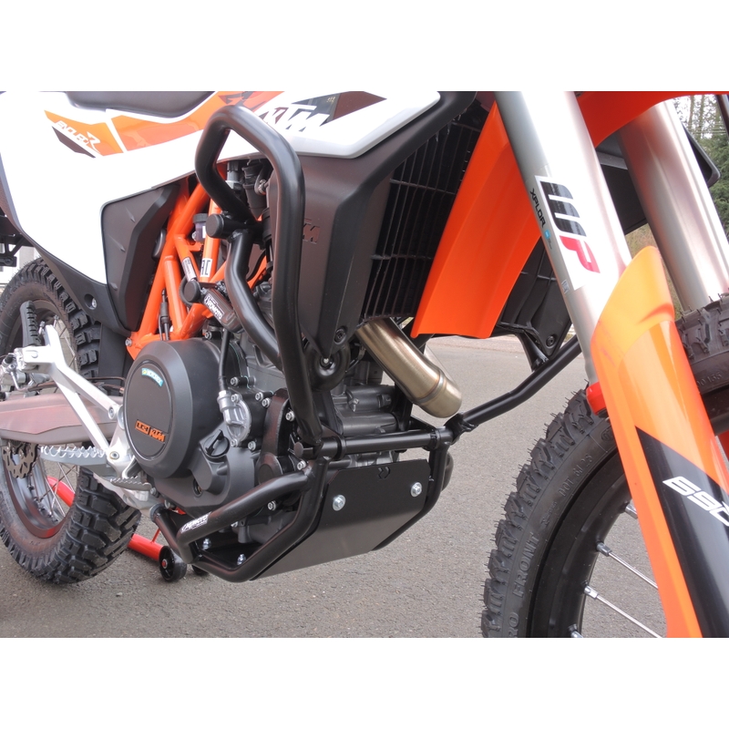 Ochranné rámy motoru RDMOTO matná černá vrchní a spodní