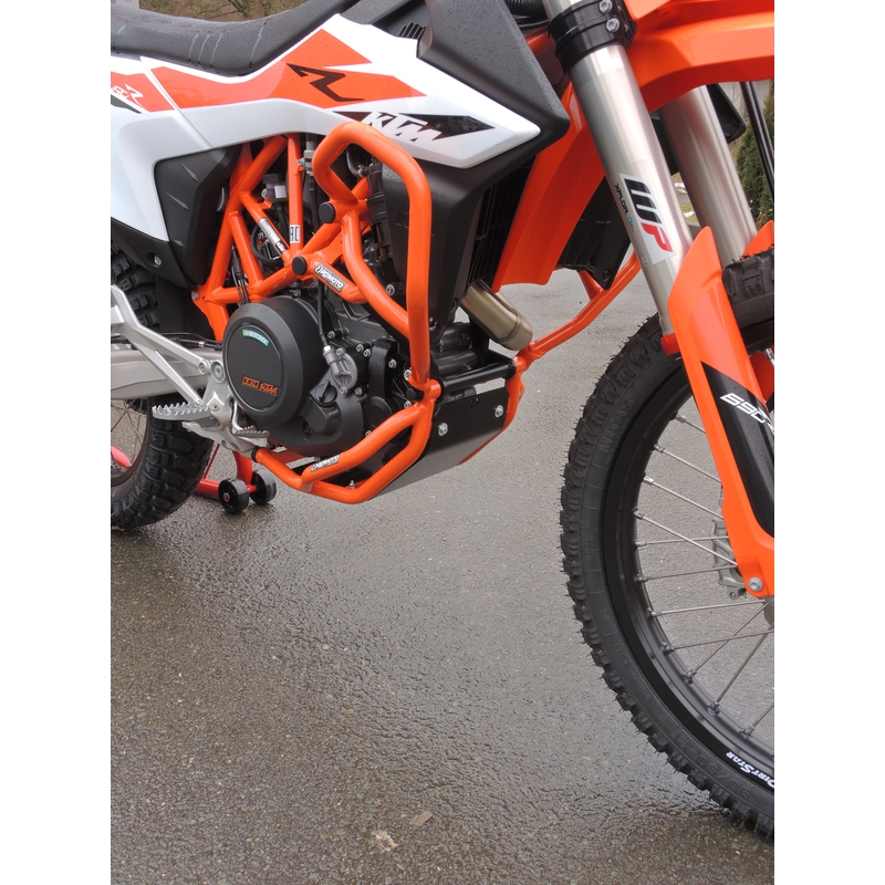 Ochranné rámy motoru RDMOTO oranžová vrchní a spodní