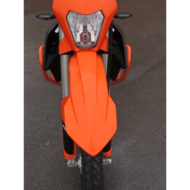 Ochranné rámy motoru RDMOTO oranžová vrchní a spodní